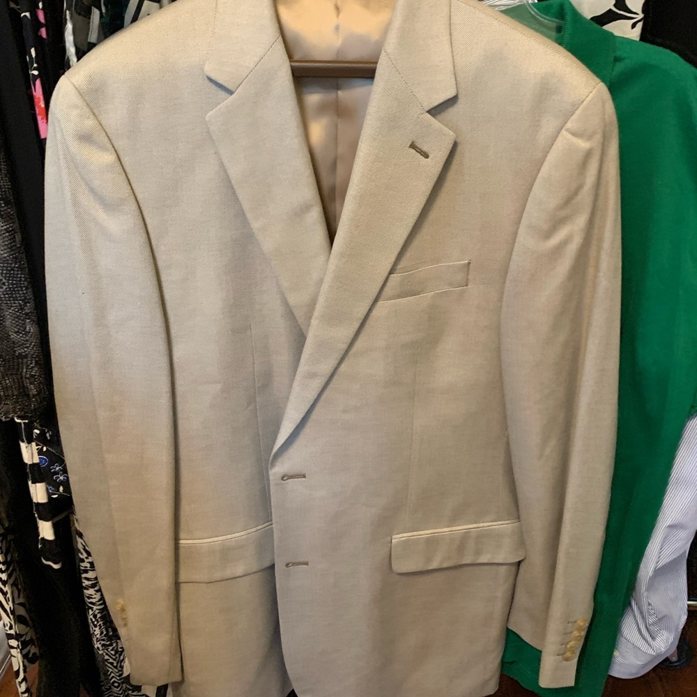 Ralph Lauren Men's Beige Blazer